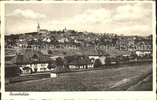 Baumholder Nahe Ortsansicht Bahnhof  Kat. Baumholder