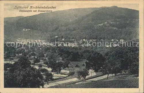 Kirchheimbolanden Dannenfels Donnersberg Kat. Kirchheimbolanden