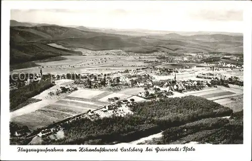 Gruenstadt Fliegeraufnahme Carlsberg Kat. Gruenstadt