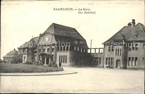 Saarlouis Bahnhof Kat. Saarlouis