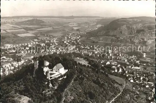 Kirn Nahe Fliegeraufnahme Kyrburg Kat. Kirn