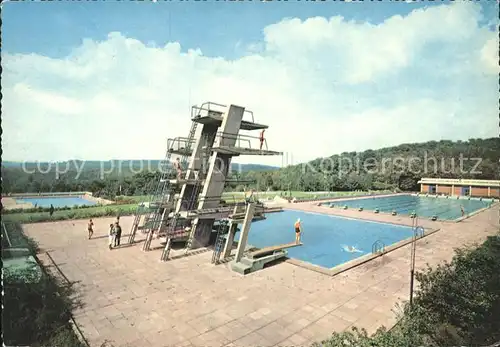 Saarbruecken Schwimmbad Totobad Kat. Saarbruecken