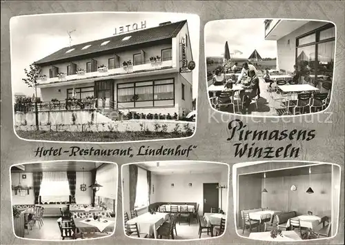 Pirmasens Hotel Restaurant Lindenhof  Kat. Pirmasens