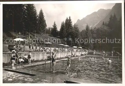 Mittelberg Oy Wildental Freibad Kat. Oy Mittelberg