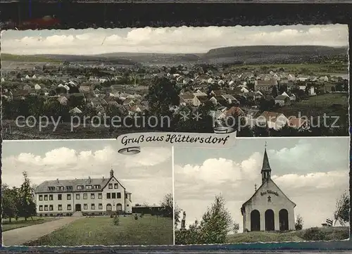 Saarlouis Huettersdorf Kirche Total Kat. Saarlouis