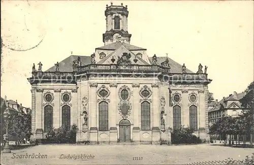 Saarbruecken Ludwigskirche Kat. Saarbruecken