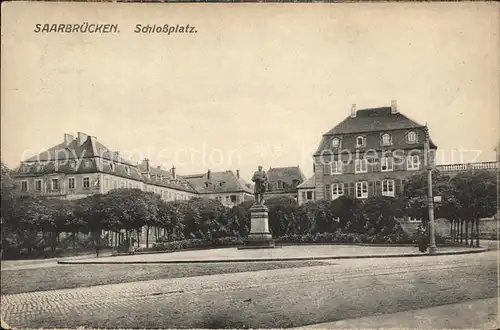 Saarbruecken Schlossplatz Kat. Saarbruecken