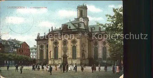 Saarbruecken Ludwigskirche Kat. Saarbruecken