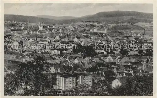 Saarbruecken total mit Schwarzenberg Kat. Saarbruecken