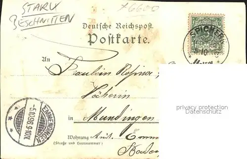St Johann Saarbruecken Denkmal Spicherer Berg Ehrenmal  Kat. Saarbruecken