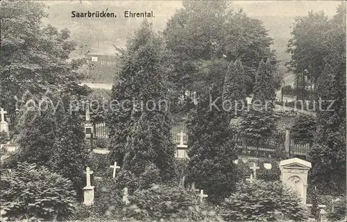 Saarbruecken Ehrental Friedhof Kat. Saarbruecken