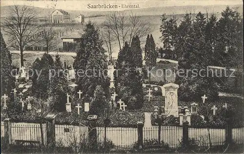 Saarbruecken Ehrental Friedhof Kat. Saarbruecken