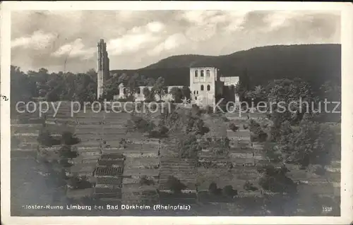 Bad Duerkheim Klosterruine Limburg  Kat. Bad Duerkheim