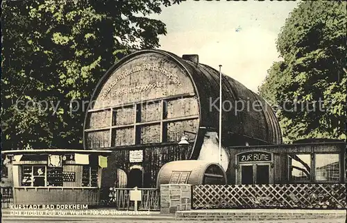 Bad Duerkheim Grosses Fass Kat. Bad Duerkheim