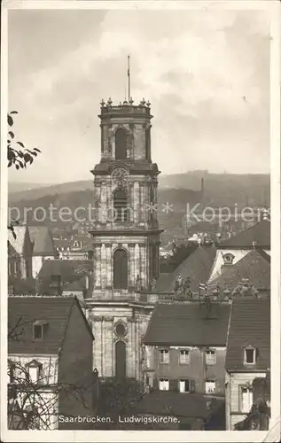 Saarbruecken Ludwigskirche Kat. Saarbruecken