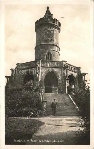 Saarbruecken Winterbergdenkmal Kat. Saarbruecken