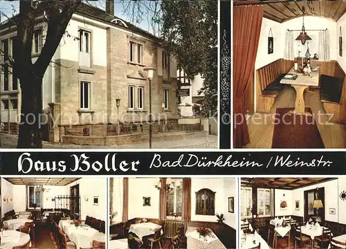 Bad Duerkheim Haus Boller Kat. Bad Duerkheim