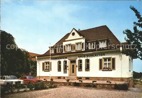Deidesheim Fremdenheim Haus Schlatter Autos Kat. Deidesheim