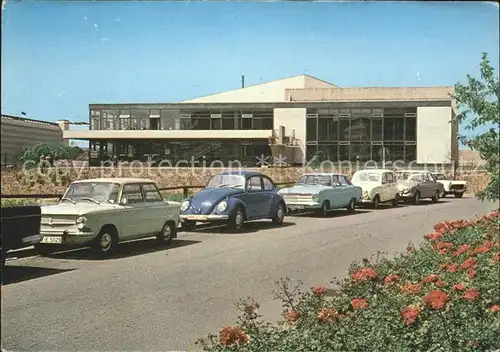 Saarbruecken Kongresshalle Autos Kat. Saarbruecken