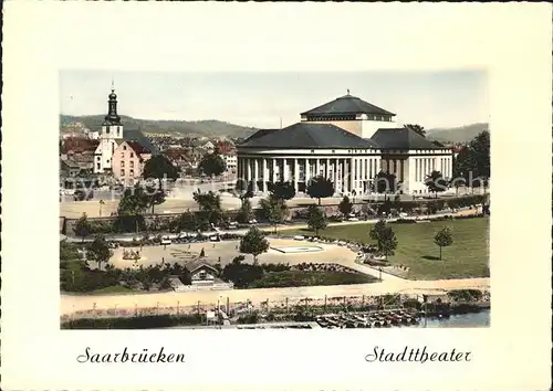 Saarbruecken Stadttheater Kat. Saarbruecken