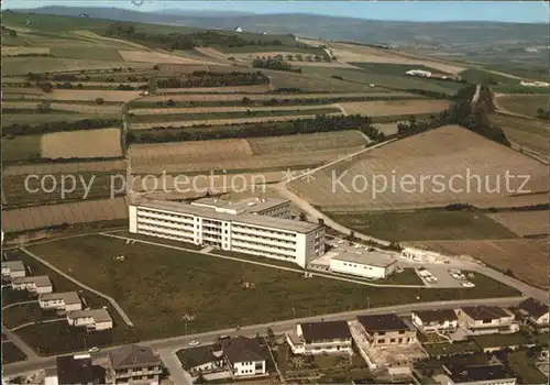 Gruenstadt Fliegeraufnahme Kreiskrankenhaus Kat. Gruenstadt