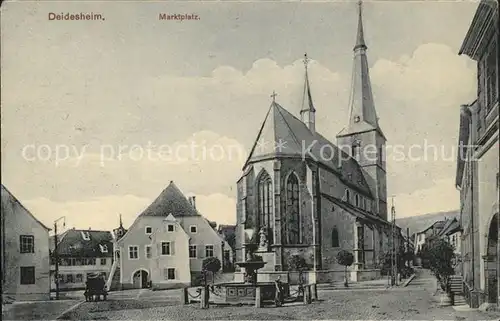 Deidesheim Marktplatz Kat. Deidesheim