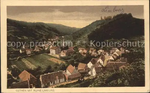 Bad Duerkheim Gethen Ruine Limburg  Kat. Bad Duerkheim