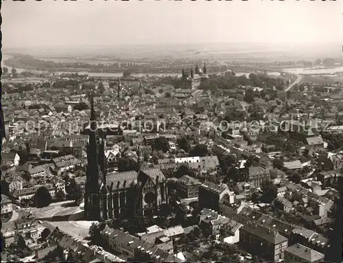 Speyer Rhein Fliegeraufnahme Kirche  Kat. Speyer