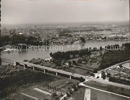 Speyer Rhein Fliegeraufnahme Kat. Speyer