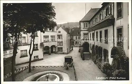 Landstuhl Kurhaus  Kat. Landstuhl