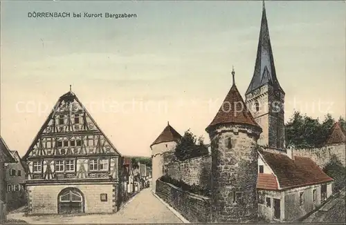 Doerrenbach Kirche Kat. Bad Bergzabern