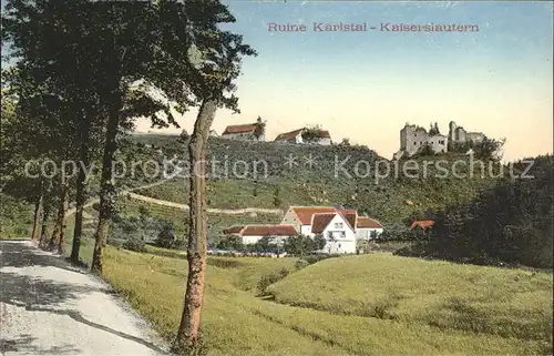 Kaiserslautern Ruine Karlstal Kat. Kaiserslautern