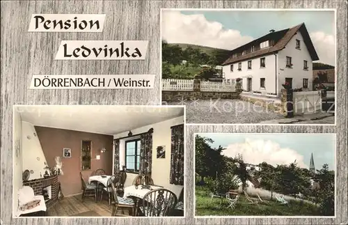 Doerrenbach Pfalz Pension Ledvinka  Kat. Doerrenbach