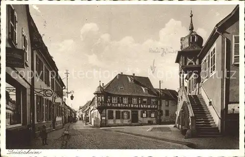 Deidesheim Strassenansicht Gasthaus Kinder Kat. Deidesheim