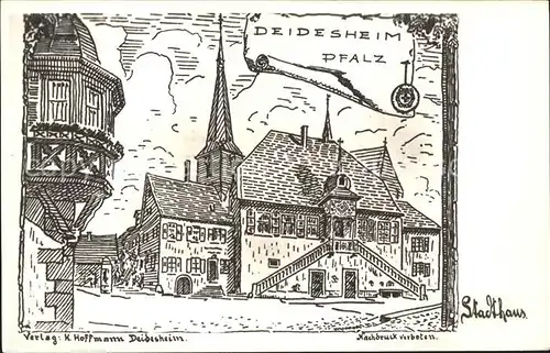 Deidesheim Stadthaus  Kat. Deidesheim