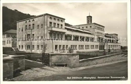 Bad Duerkheim Sanatorium Sonnenwende Kat. Bad Duerkheim