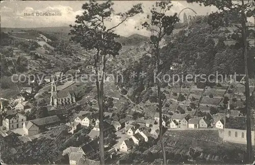 Bad Duerkheim Ortsansicht Kirche Klosterruine  Kat. Bad Duerkheim