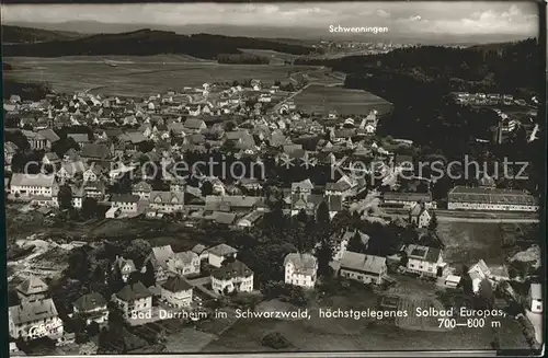 Bad Duerkheim Fliegeraufnahme Schwenningen Kat. Bad Duerkheim