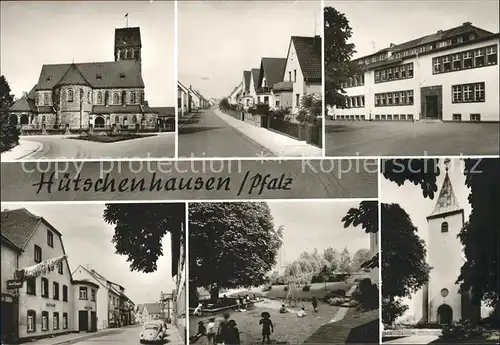 Huetschenhausen Kirche Spielplatz Strassenansichten Kat. Huetschenhausen