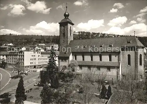 Rodalben Kirche St. Josef Elisabeth Krankenhaus  Kat. Rodalben