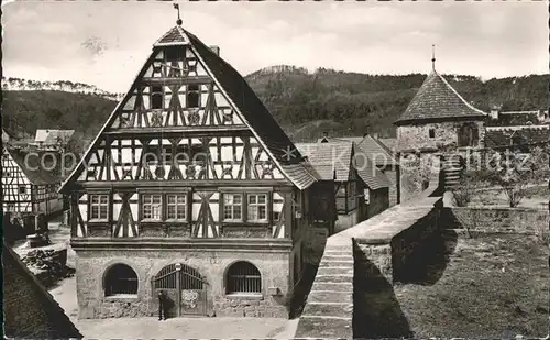 Doerrenbach Pfalz Historisches Rathaus Friedhof Kat. Doerrenbach