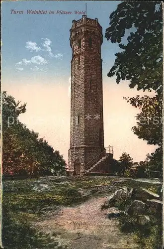 Mussbach Turm Weinbiet  Kat. Neustadt an der Weinstr.