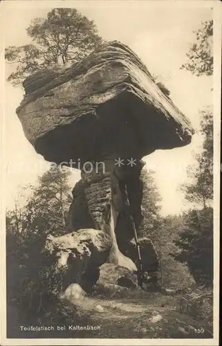 Kaltenbach Hinterweidenthal Teufelstisch Kat. Hinterweidenthal