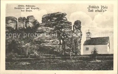 Dahn Hochstein Kapelle  Kat. Dahn