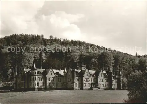 Ernsttal Baden Sanatorium Schloss Waldleinigen Kat. Mudau