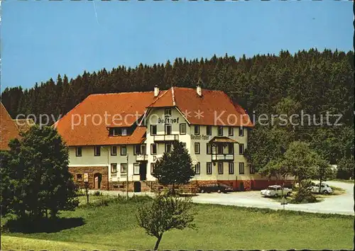 Fohrenbuehl Gasthaus Pension Adler Kat. Lauterbach