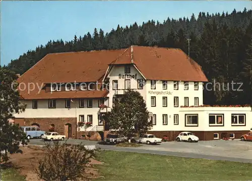 Fohrenbuehl Gasthof Pension Adler Kat. Lauterbach