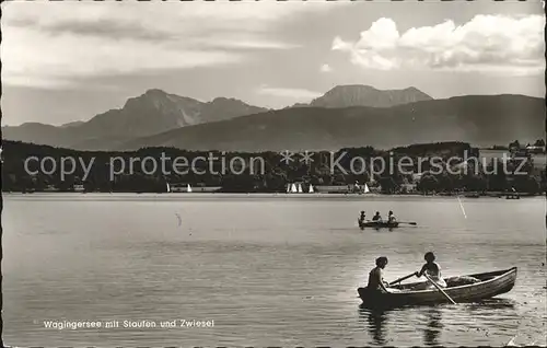 Waging See Staufen Zwiesel Boote Segelboote Kat. Waging a.See