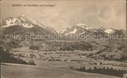 Bergen Chiemgau Hochfelln Hochgern / Bergen /Traunstein LKR