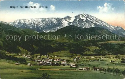 Bergen Chiemgau Hochfelln / Bergen /Traunstein LKR